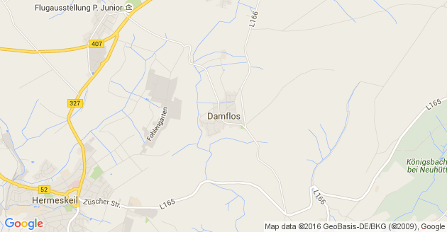 Karte Damflos