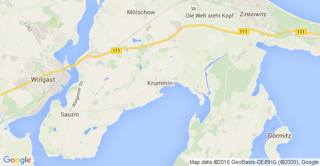 Karte Krummin