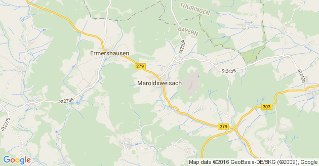 Karte Maroldsweisach