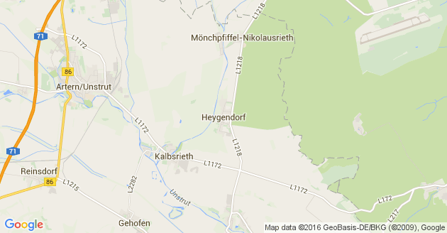 Karte Heygendorf