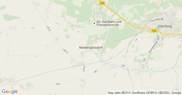 Karte Niedergörsdorf