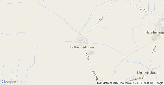 Karte Bothenheilingen