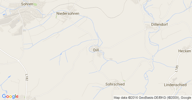 Karte Dill