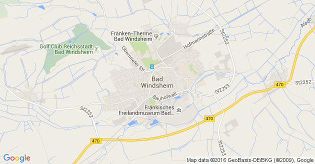 Karte Bad Windsheim
