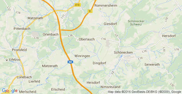 Karte Niederlauch