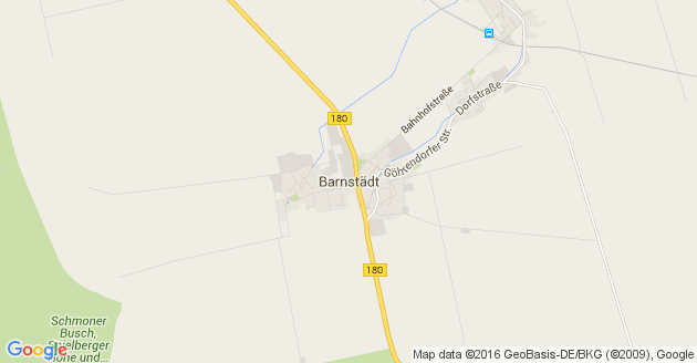 Karte Barnstädt