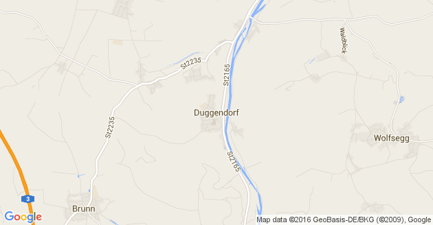 Karte Duggendorf