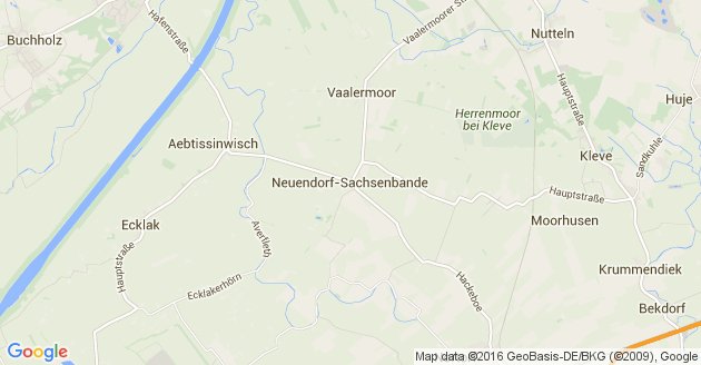 Karte Neuendorf Sachsenbande