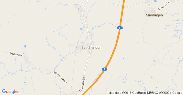 Karte Beschendorf