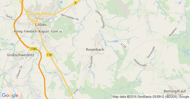 Karte Rosenbach