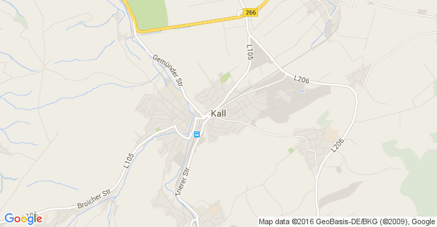 Karte Dahlem bei Kall