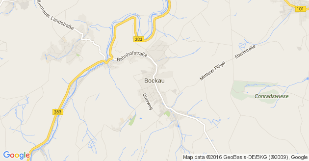 Karte Bockau