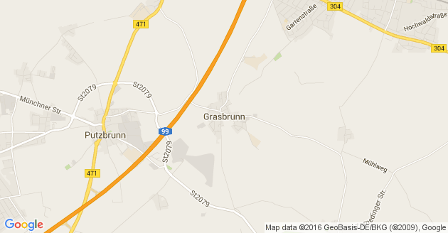 Karte Grasbrunn