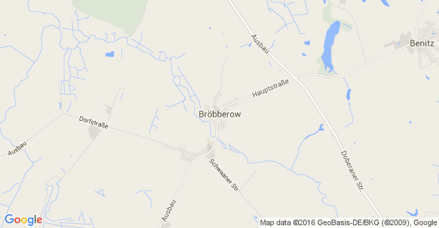 Karte Bröbberow