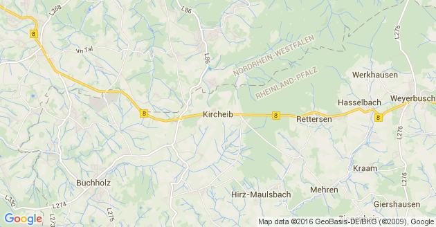 Karte Kircheib