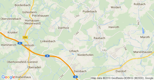 Karte Harschbach