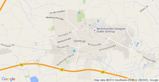 Karte Ochtrup                