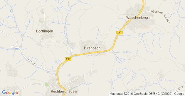 Karte Birenbach