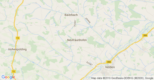 Karte Neufraunhofen