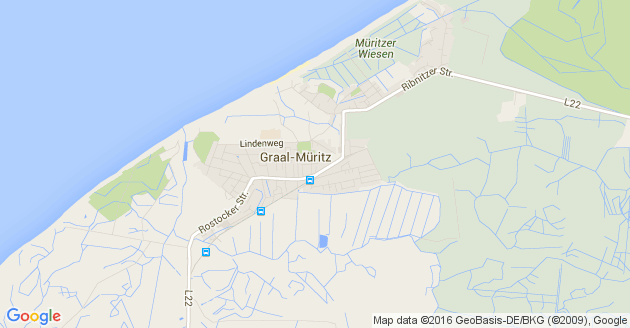 Karte Dierhagen Ostseebad    