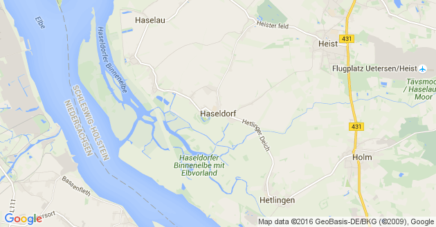Karte Haseldorf