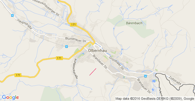 Karte Olbernhau              