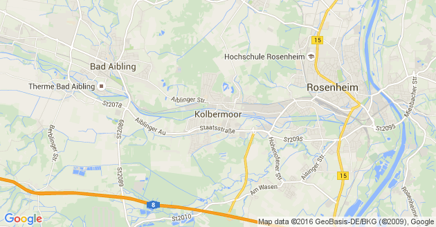 Karte Kolbermoor