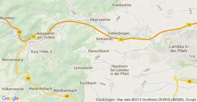 Karte Ranschbach             