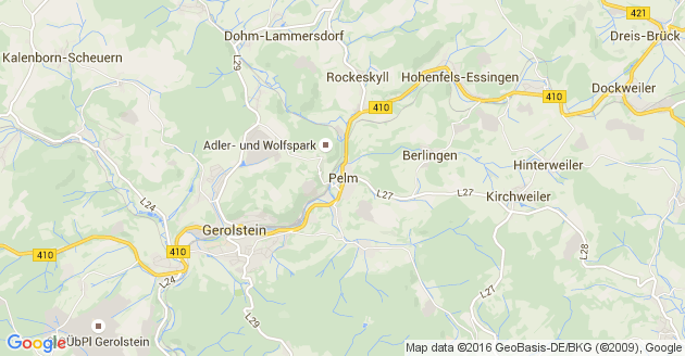 Karte Pelm