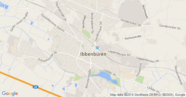 Karte Ibbenbüren             