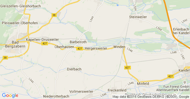 Karte Hergersweiler