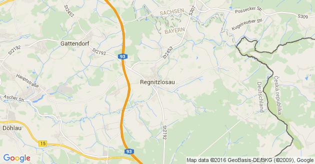 Karte Regnitzlosau