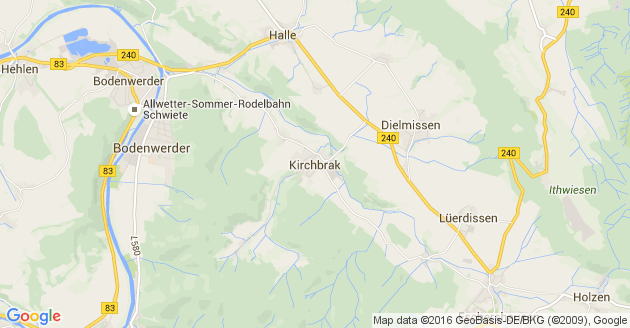 Karte Kirchbrak