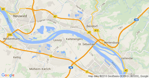 Karte Kaltenengers