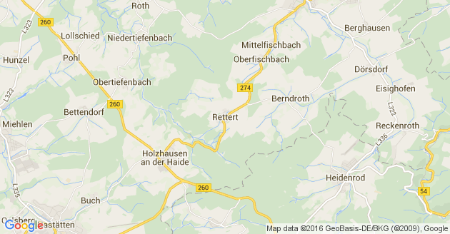 Karte Rettert