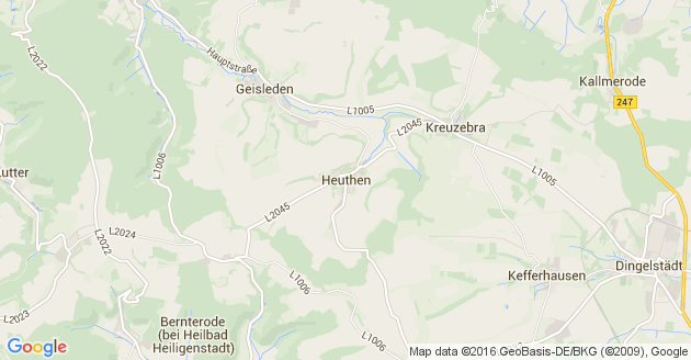 Karte Heuthen