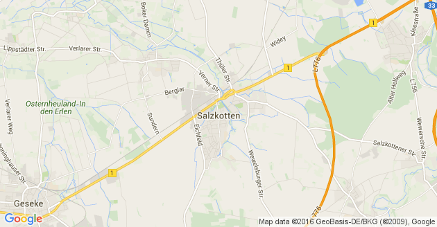 Karte Salzkotten