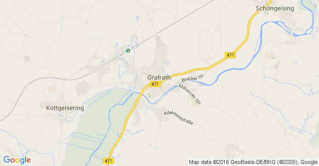 Karte Grafrath