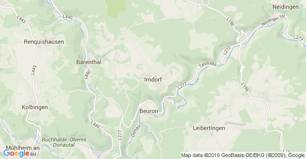 Karte Irndorf