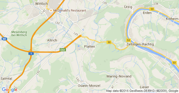 Karte Platten
