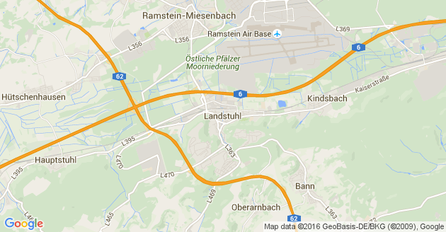Karte Landstuhl