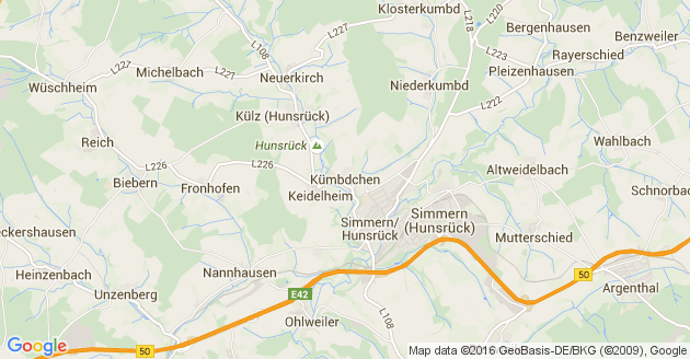 Karte Kümbdchen