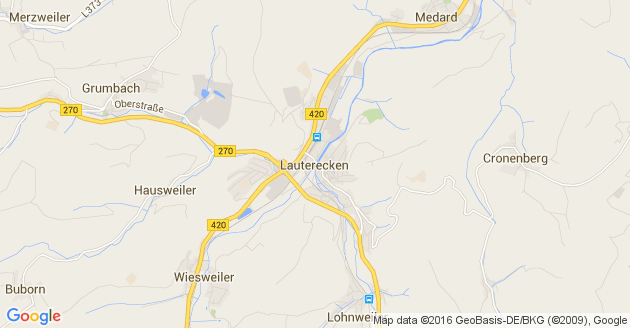 Karte Lauterecken