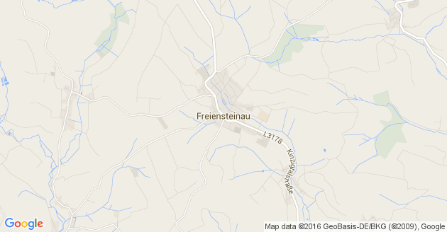 Karte Freiensteinau