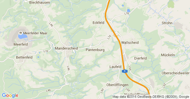 Karte Pantenburg