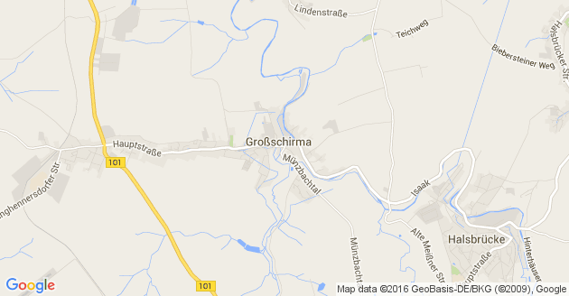 Karte Großschirma
