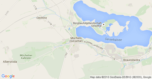 Karte Mucheln