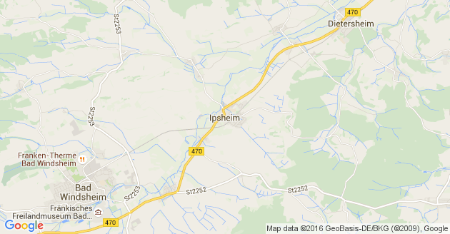 Karte Ipsheim