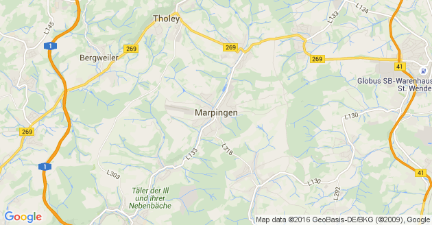 Karte Marpingen