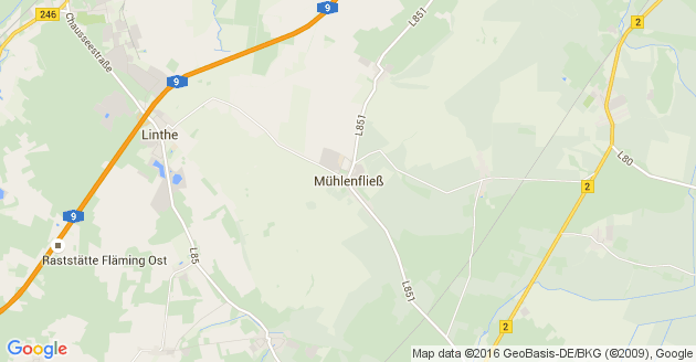 Karte Mühlenfließ